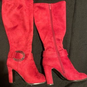 Red boots